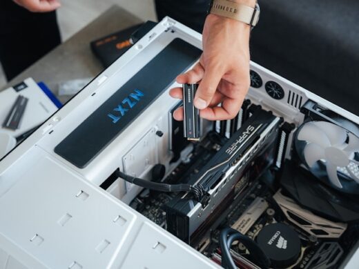 Desktop PC and custom computer repair setup at IT Today in Petone, Lower Hutt
